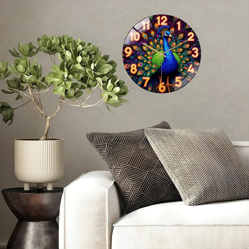 Horloge murale 12 po