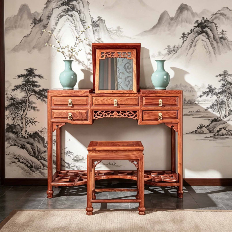Coiffeuse de chambre de style chinois