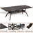 Atreyu 8 - Person Patio Dining Set with Rectangular Table , Cushions Included-196833810