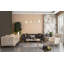 Ensemble de salon avec lit en velours 4 pièces Tulasi