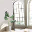 Miroir mural en bois massif Luziano-57134333-57134332