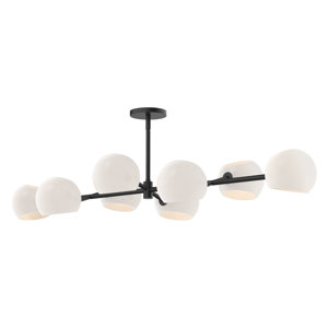 Willow 8 - Light Sputnik Modern Linear Chandelier