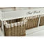 Polyester Upholstered Storage Bench