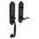 Manchester Single Cylinder Entrance Handleset