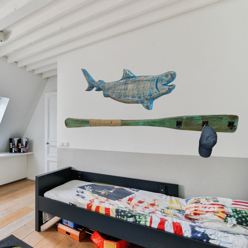 Tigre, requin-tigre - poisson bleu
