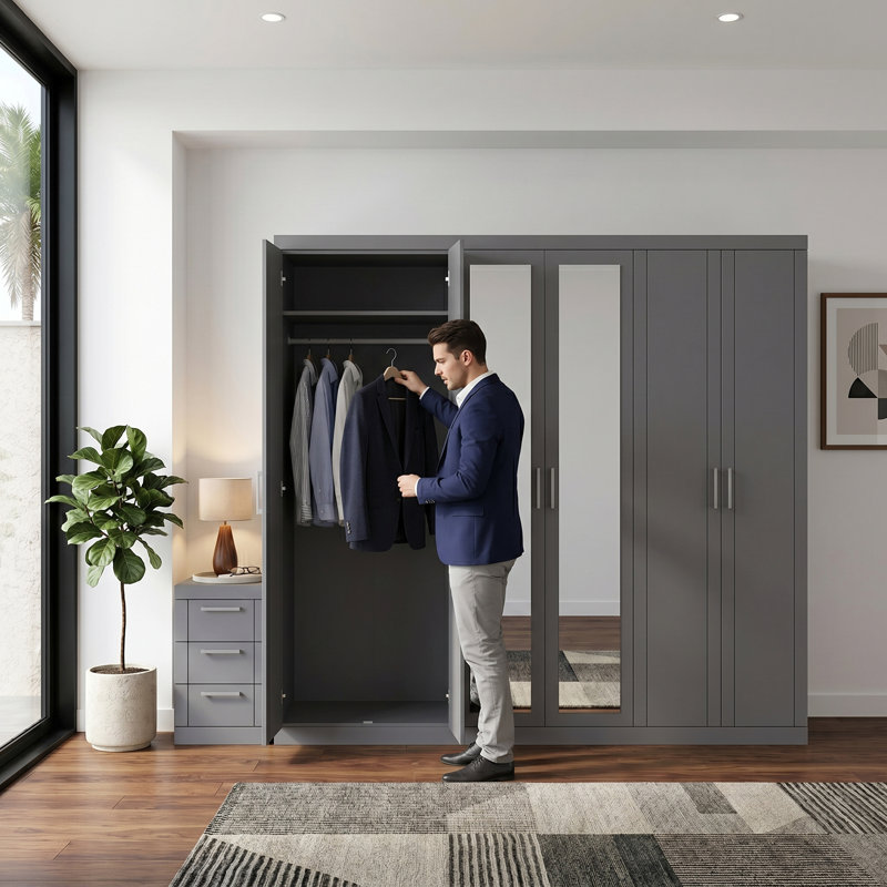 KIMBERLEY Piece Bedroom Set, Grey