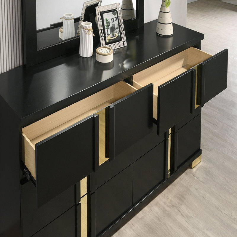 Tables de chevet, Noir