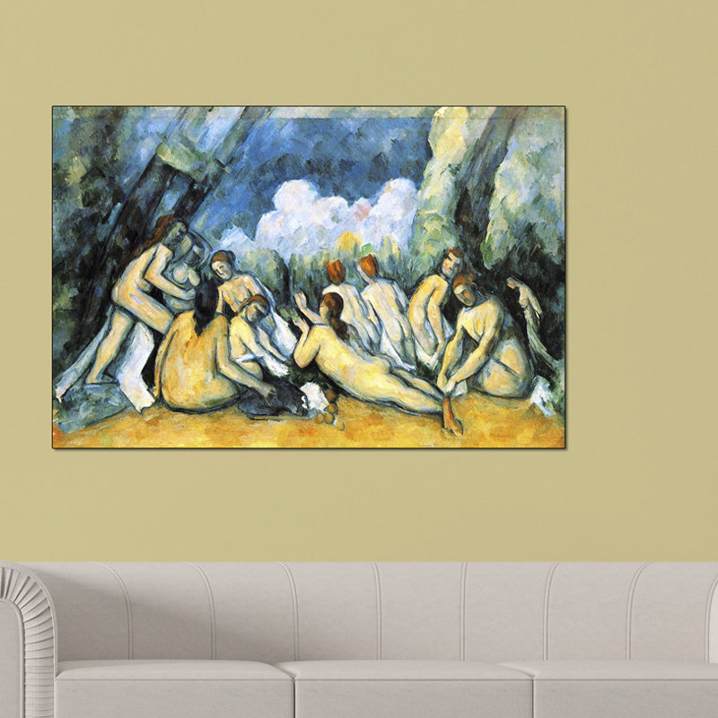 Paul Cezanne - Wrapped Canvas Painting, 90cm H x 135cm W x 1.8cm D