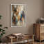 Abstrait coloré, art moderne, reproduction d'art sur toile encadrée-120747879-120747878-120747890