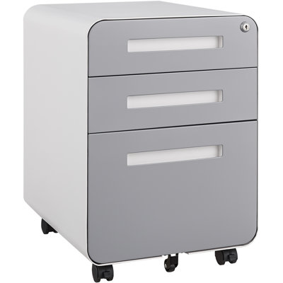 Katlen 15.75'' Wide 3 -Drawer Mobile File Cabinet -  Latitude RunÂ®, CDBE3927E0C34C0FB94A783FFE05683E