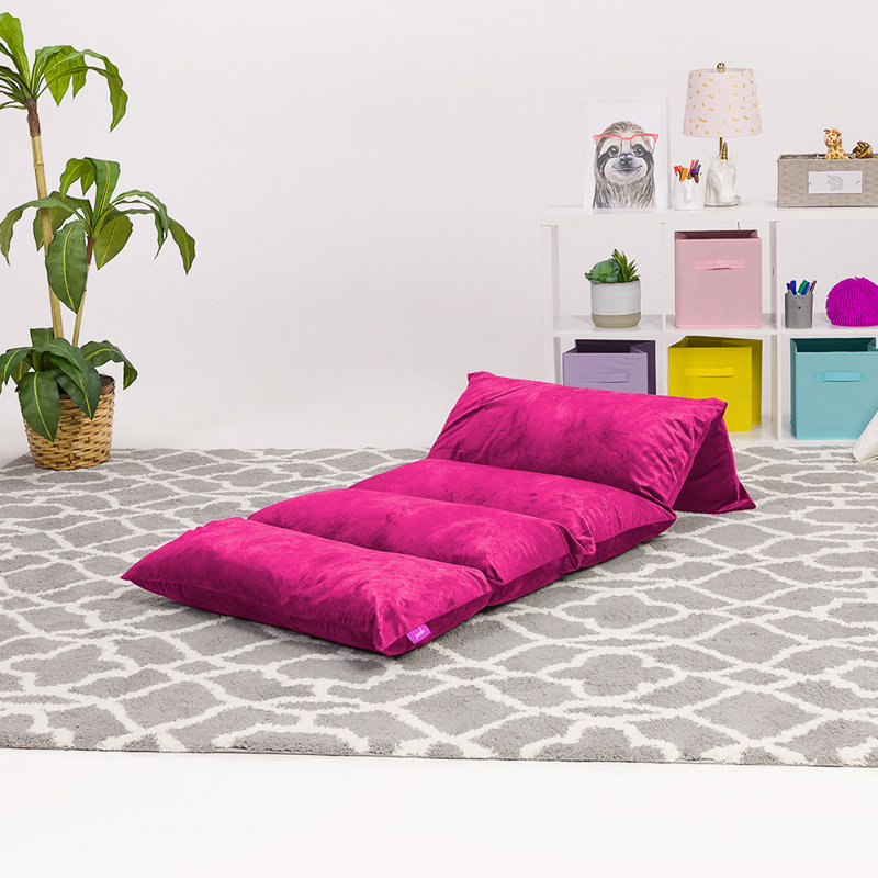 Kids Floor Pillow Cover Only, Nap Mat Kids Floor Pillow Cover to Add in Pillows - Premium Cushion and Lounger Covers for Pillows - Gifts for Kids, Teenage Girls, and Boys, Available in King or Queen Sizes, Pillows Not Included, in Multiple Colors