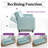 81.9" Wide Skin-Friendly Velvet Convertible Sleeper Sofa Bed With Tufted Back-477026122