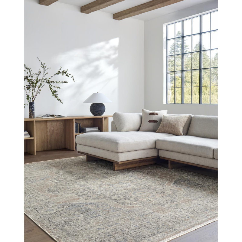 Galey Alix x Livabliss Maria Elena IV Indoor Machine Woven Area Rug, Rectangle 5'3" x 7'