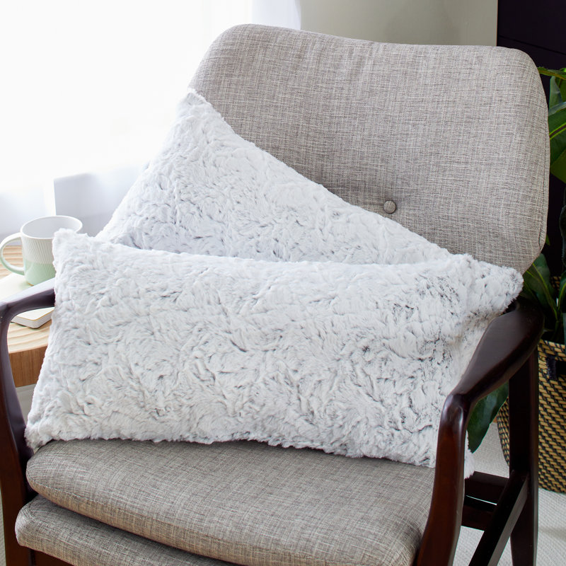 Coussin décoratif en polyester Sonny, Chocolat Becklee, H 10 po x l 10 po x P 10 po