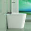 Toilette compacte pour bidet pour salle de bain - Ouverture / fermeture automatique, chasse d'eau, siège chauffant, unité de fonction intelligente ouverte / affleurante pour salle de bain à air chaud / sec, option