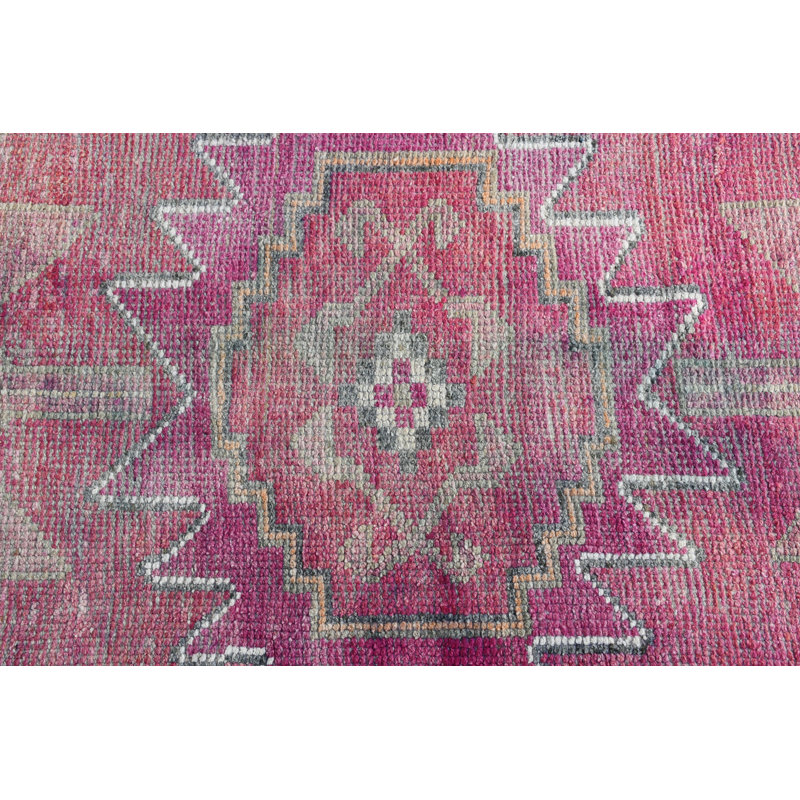 Tapis rose rétro 20,9 x 112,2 pouces