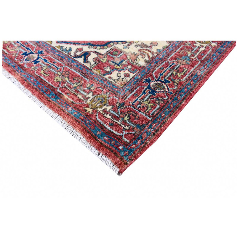 Elegant Handmade Wool Oriental Area Rug, Runner 2'6" x 10'