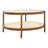 Modern Farmhouse Living Room Coffee Table Set, Stylish And Elegant Nesting Round Wooden Table,Side End Table Set For Living Room,Bedroom-1Pc End Table