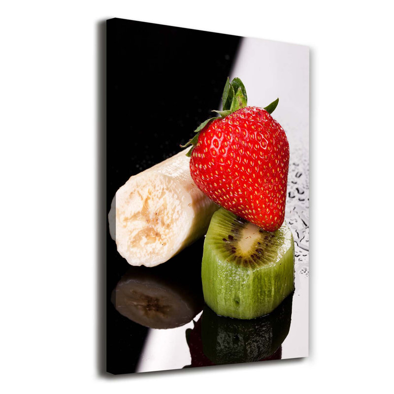 Fruits - Wrapped Canvas Print