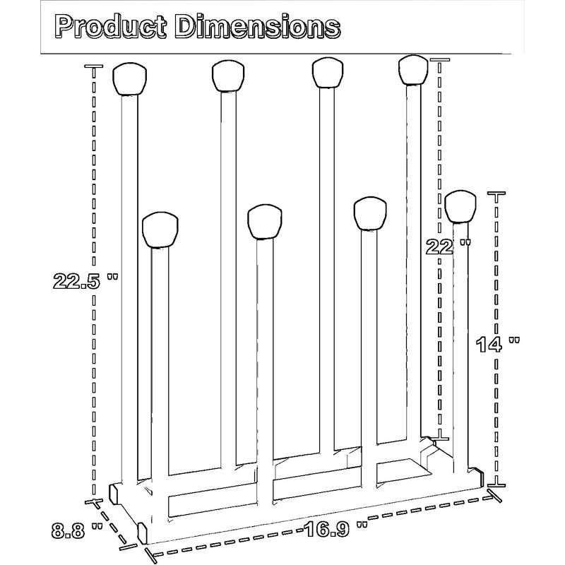 Free Standing Boot Rack Organizer - Heavy Duty Metal Shoe Storage Shelf For Knee-High Boots, Holds 4 Pairs, Space-Saving Design For Closet, Entryway, Or Hallway