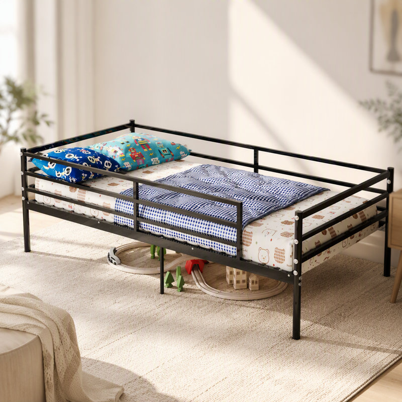 Bed Frame, Metal Platform Bed Frame for Home