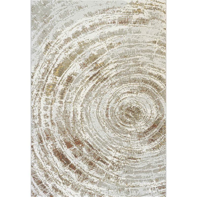 Nursel Abstract 133cm X 195cm Area Rug, Rectangle 200 x 290cm