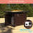 6 Pieces Patio Set with 45'' Fire Pit Table, PE  Rattan Patio Sofa Set With Ottomans and Sturdy Frame-1025450992-1025451007