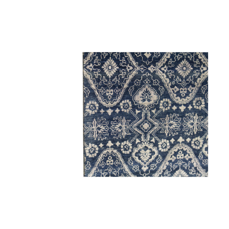 Hand Woven Wool Geometric Area Rug