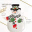 Christmas Tree SNOWMAN DISH