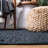 Elle Handmade Flatweave Black Area Rug-433506837