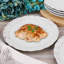 Ensemble d'assiettes en grès gaufrées 11 pièces Modern Southern Home Capri