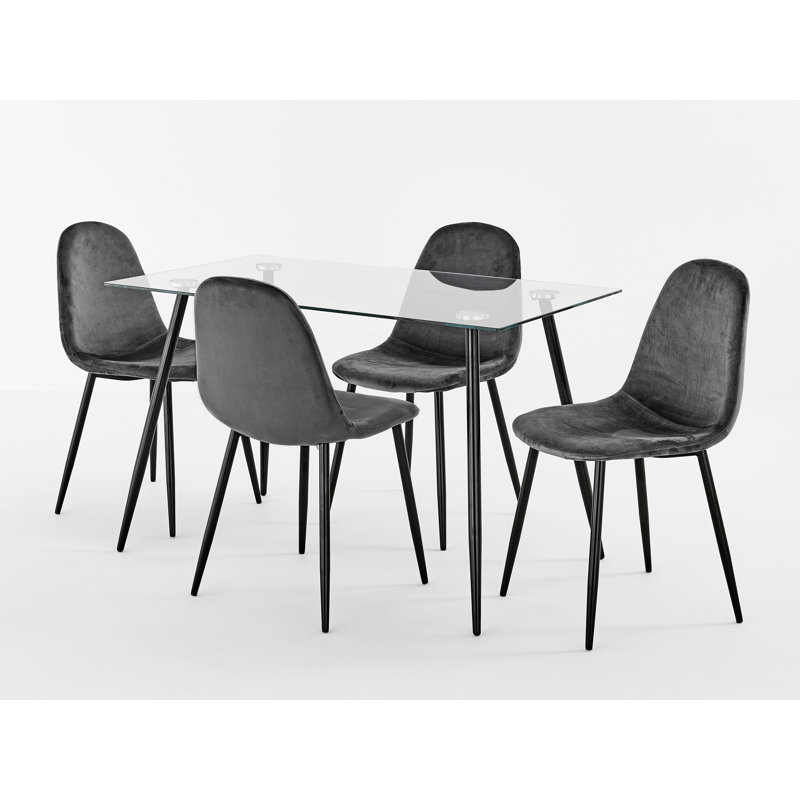 Bodner 4 - Person Dining Set