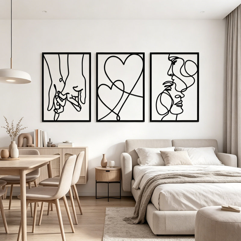 Wall Decor on Metal