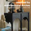 Console 31,5 "en bois massif noir