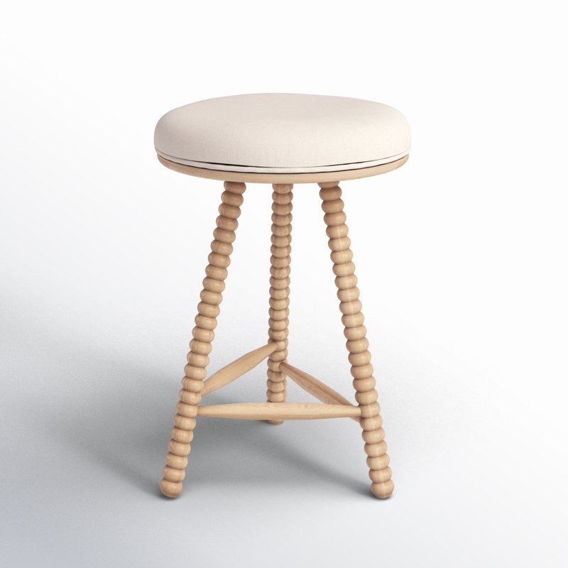 Alyson Twist Counter Stool, Natural