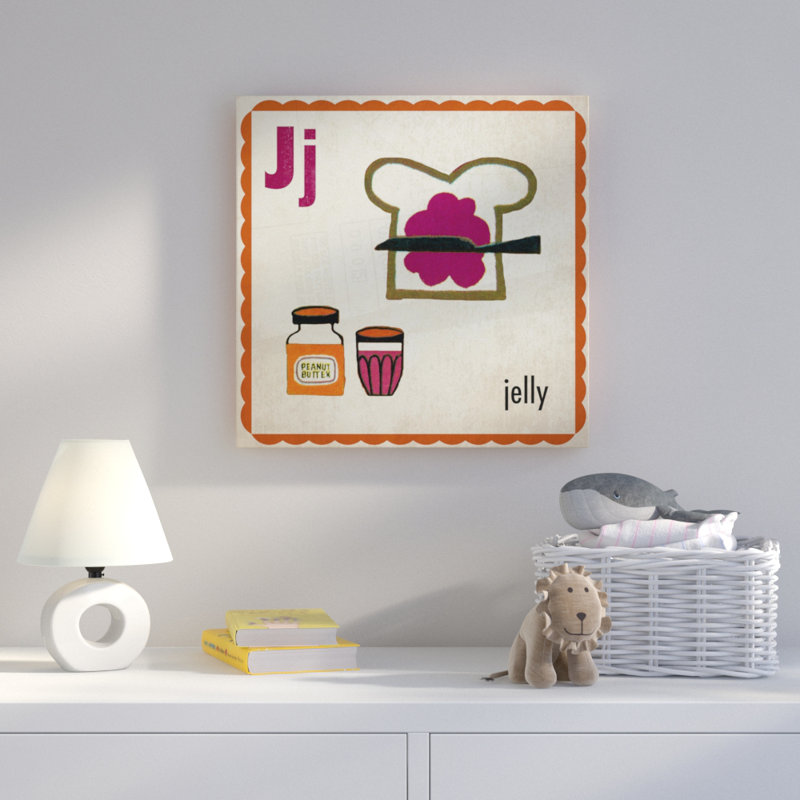 «Jelly», reproduction sur toile tendue, H 40 po x l 40 po x P 1,5 po