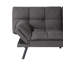 Lit futon convertible