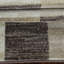 Tapis géométrique beige tissé à la machine 5 pi x 8 pi résistant aux taches