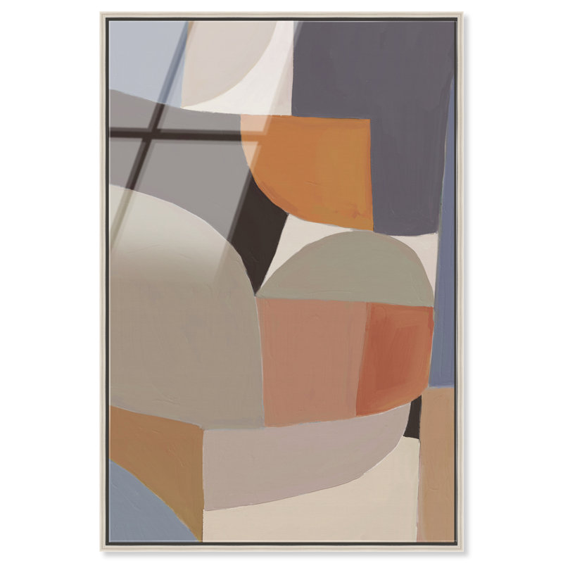 Muted Truth Print by Oliver Gal, 46"H x 31"W, Silver Floater Frame