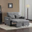 2 Seater Fabric Sleeper-2116890947