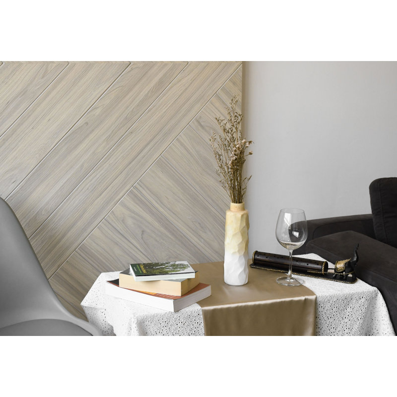 Paluas artisanal en bois de manguier en ombre blanche et brune