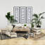 Beckett Upholstered Pouf