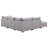 5-Piece Upholstered Sectional Sofa