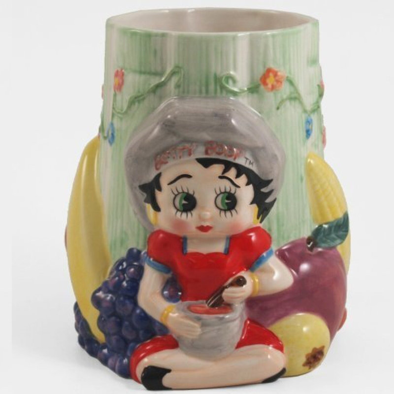 Fruit Fiesta Ceramic Cooking Utensil Holder