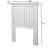 Kolya - Solid Wood Headboard - Twin - Blanc Finish-259016145-259016159