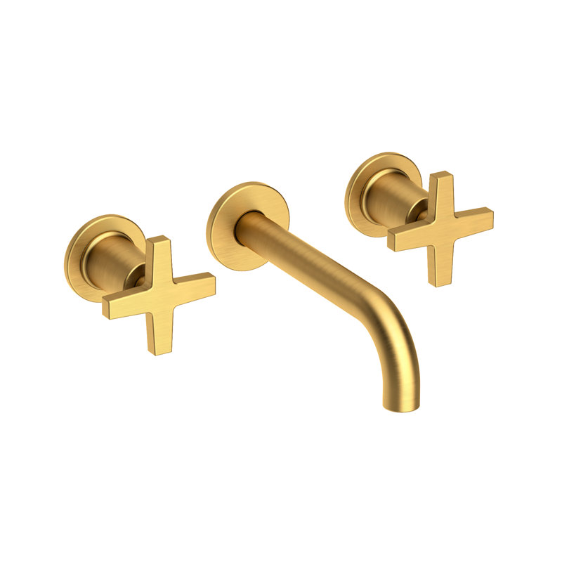 Dorrance Wall Mount Bathroom Faucet, Satin Bronze