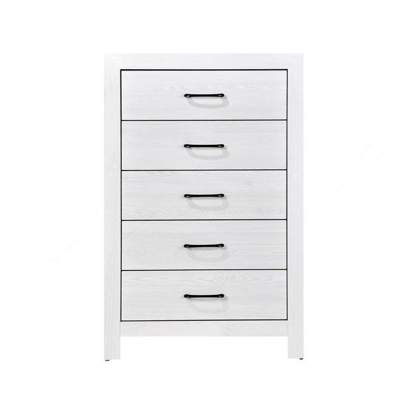 Commode 5 tiroirs pour chambre à coucher