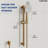 3-Spray Hand Shower with 26-Inch Slide Bar and 59-Inch Hose,Hand Shower Kit-113524238
