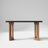 Narrow Console Table, Multi-Purpose Sofa Table for Placement Behind Couches, Rustic Style Accent Table, Sturdy Wood Construction Table with Artistic Base