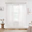 Rideaux semi-transparents en lin à bordure festonnée pour fenêtre de chambre à coucher avec passe-tringle-1908780082-1881802521